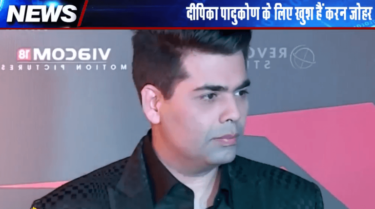 Karan Johar Crush on Deepika Padukone