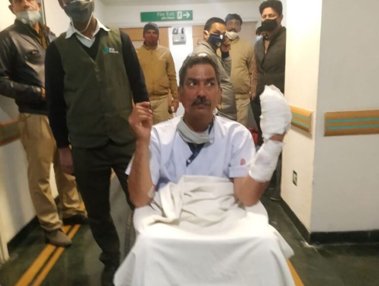 तलवार से घायल एसएचओ प्रदीप पालीवाल ने बताई आपबीती