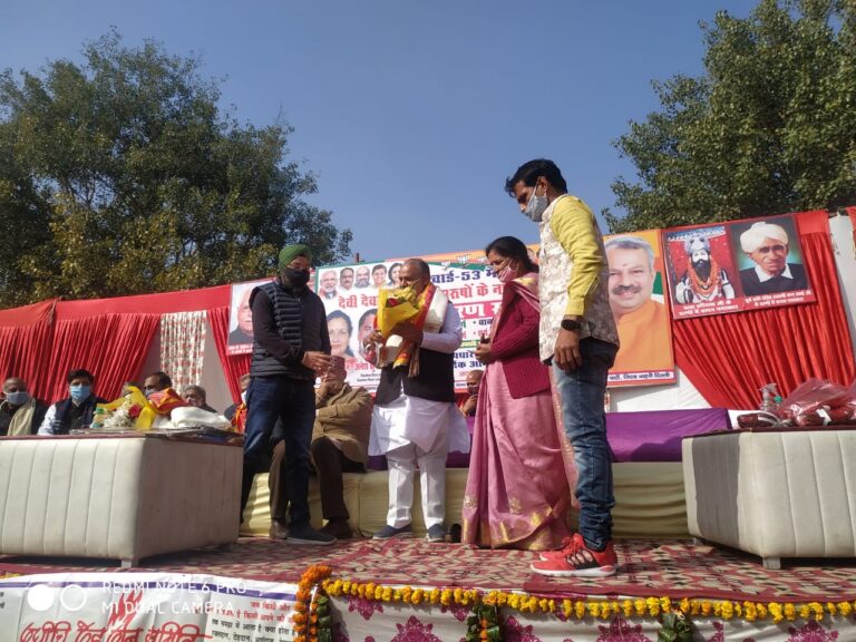 दिल्ली के वार्ड – 53 में बदले गए चार मार्गों के नाम