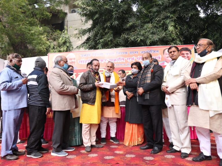 उत्तरी दिल्ली नगर निगम ने वरिष्ठ नागरिकों को सम्मानित किया