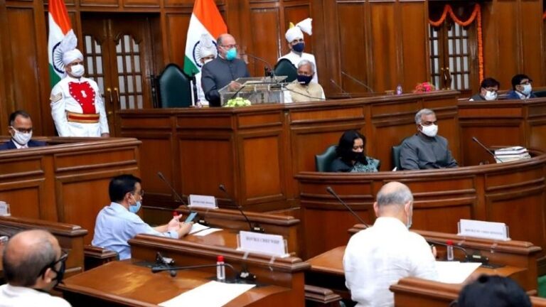 शुरु हुआ दिल्ली विधानसभा का बजट सत्र, LG अनिल बैजल ने रखी अहम बातें