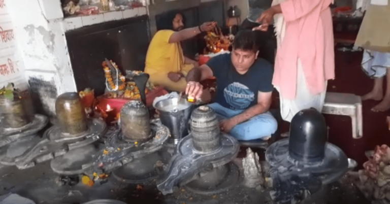 फरीदाबाद में महाशिवरात्रि के दिन दिखी मंदिरों में भक्तों की भीड़
