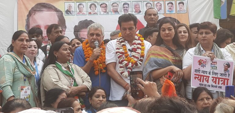 Delhi Congress |इंदिरा गांधी के जन्मदिन को नारी न्याय दिवस के रूप में मनाकर दिया “आप और कांग्रेस को जबाब