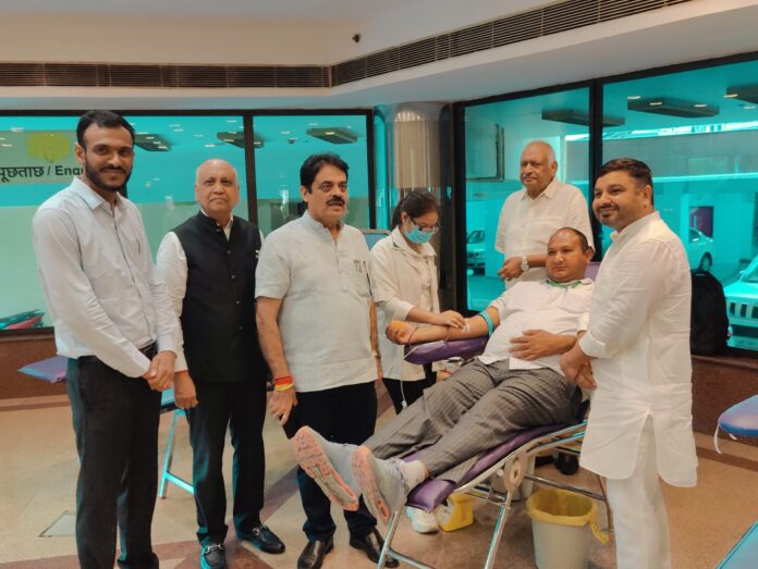 प्रधानमंत्री नरेंद्र मोदी जी के 75वें जन्मदिवस पर सेवा पखवाड़े के अंतर्गत दिल्ली नगर निगम द्वारा विशाल स्वास्थ्य शिविर का आयोजन