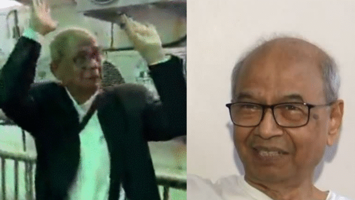 दिल्ली कोर्ट में हंगामा: पूर्व CJI पर जूता फेंकने वाले वकील की चप्पलों से पिटाई