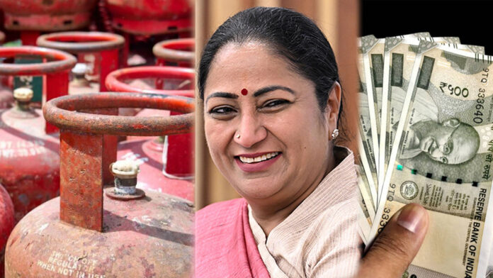 दिल्ली में होली से पहले खुशखबरी: फ्री गैस सिलेंडर के साथ महिलाओं के खाते में आएंगे रुपये