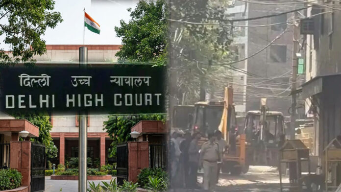 उत्तम नगर मामले में दिल्ली हाई कोर्ट सख्त, 11 मार्च तक आरोपियों के घर पर कार्रवाई रोकने का MCD को आदेश