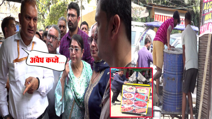 DC संदीप गहलोत का वार्ड 65 में तूफानी दौरा , अतिक्रमण और बदहाली पर दी सख्त चेतावनी