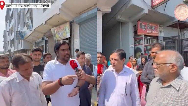 शालीमार बाग में ‘बुलडोजर’ का खौफ: अपने ही क्षेत्र में घिरीं CM रेखा गुप्ता; जनता बोली— “केजरीवाल बसाते थे, भाजपा उजाड़ रही है”