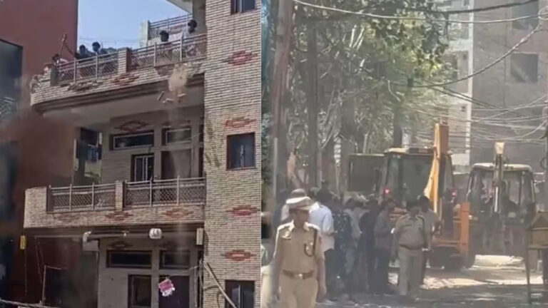 Uttam Nagar Murder Case: आरोपी के घर पर चला बुलडोजर, MCD ने शुरू की कार्रवाई