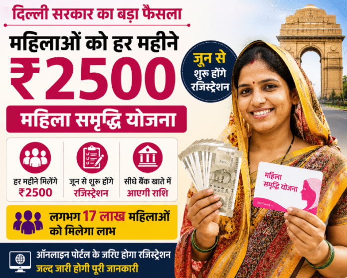 महिला समृद्धि योजना ₹2500 सहायता