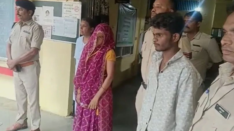 प्रेमी संग मिलकर 3 बच्चों की मां ने की पति की हत्या