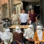 तिमारपुर फर्जी लूट मामले में पुलिस कार्रवाई।