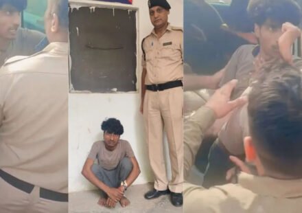 गुरुग्राम में सड़क हादसे के बाद पुलिस ने आरोपी कैब ड्राइवर को गिरफ्तार किया।