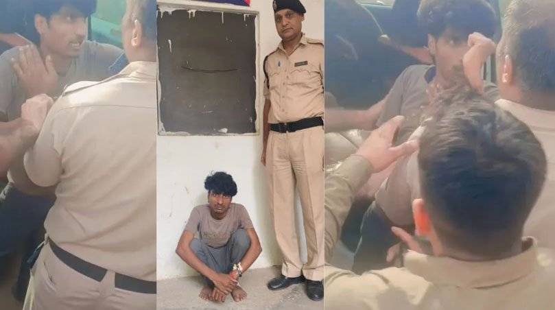 गुरुग्राम में सड़क हादसे के बाद पुलिस ने आरोपी कैब ड्राइवर को गिरफ्तार किया।