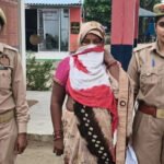फतेहपुर में पति को जिंदा जलाने के मामले की जांच करती उत्तर प्रदेश पुलिस।