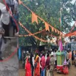 सागरपुर पथराव मामले की जांच करती दिल्ली पुलिस।