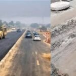 फरीदाबाद के वार्ड-10 में खराब सड़क निर्माण पर नगर निगम की कार्रवाई की सांकेतिक तस्वीर।
