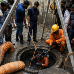 सेप्टिक टैंक हादसे के बाद राहत एवं बचाव अभियान को दर्शाती सांकेतिक तस्वीर।